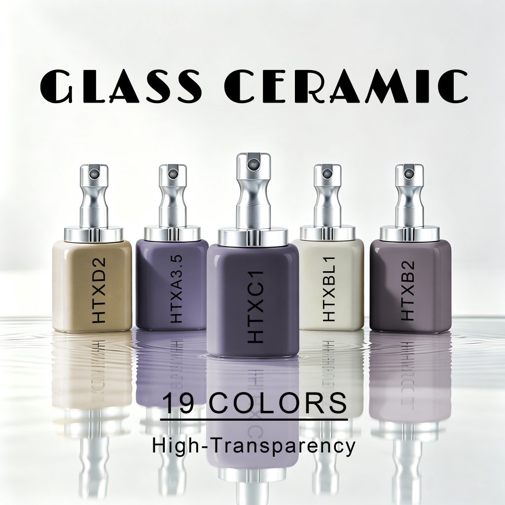 Professional ZonMed glass ceramic DT series featuring high translucency for superior natural aesthetics in digital dental restorations.