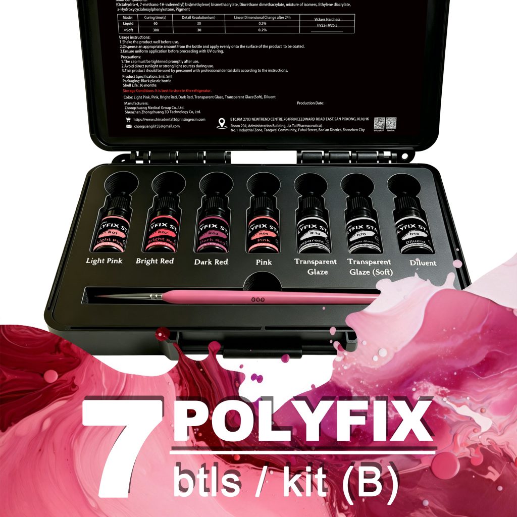 PolyFix™ Dental Gum Shade Staining System