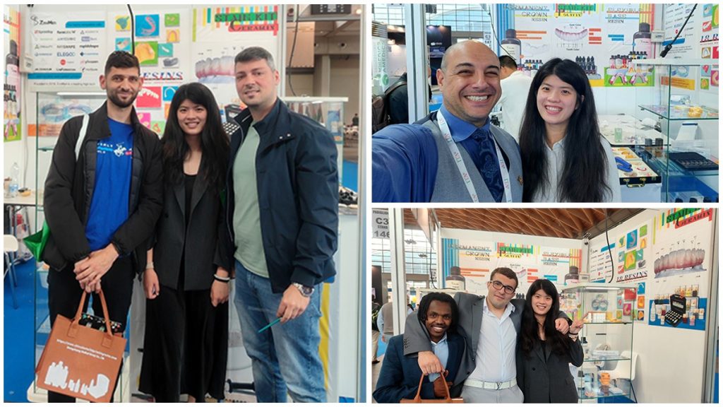 Zonmed dental materials team showcasing innovative solutions at the 2026 Expodental Meeting in Italy
