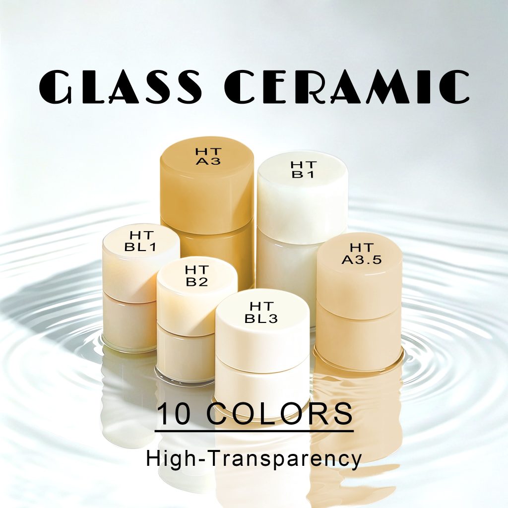 Zonmed High Transparency Glass Ceramic Pressable Blocks for Dental Restorations