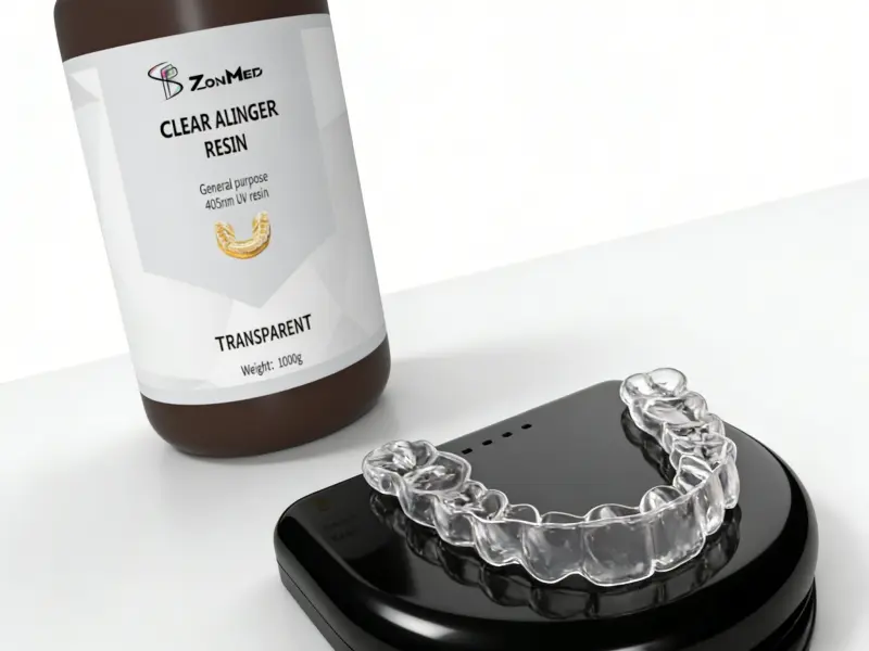 Zonmed dental resin material for clear aligners and splints