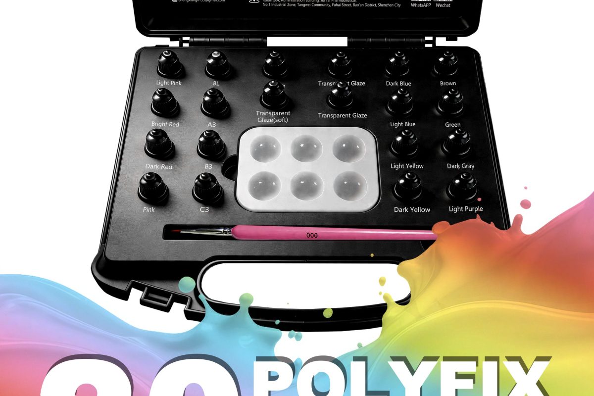 PolyFix™ Dental Resin Staining & Glazing System (Complete Kit)